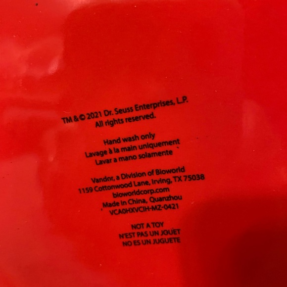 Dr. Seuss All Around Design Ceramic Covered Canister - Picture 11 of 11